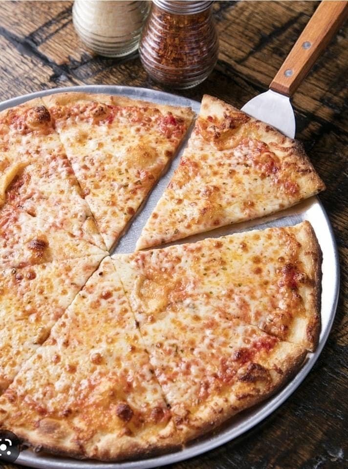 Plain Cheese NY Style Pizza