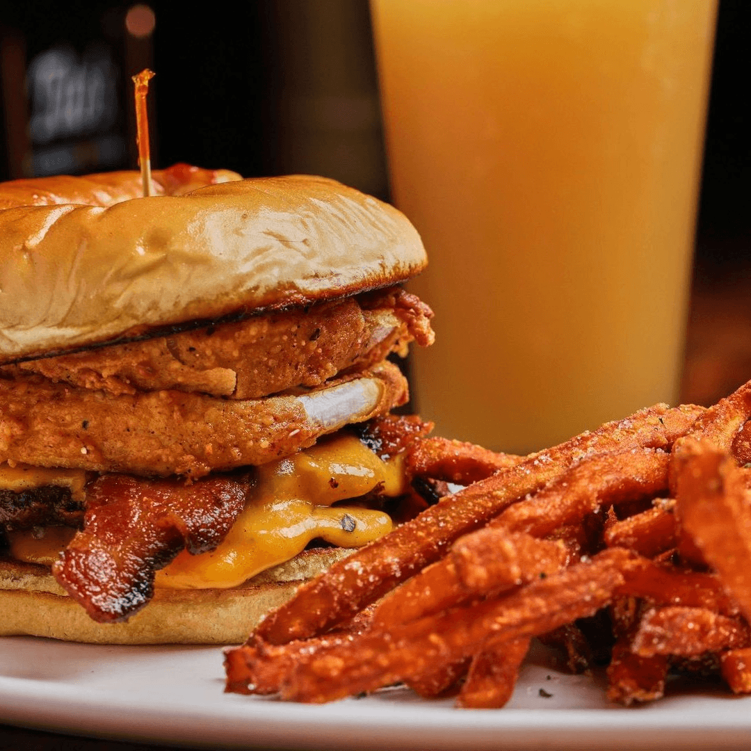 Smoked Bacon & Cheddar Burger