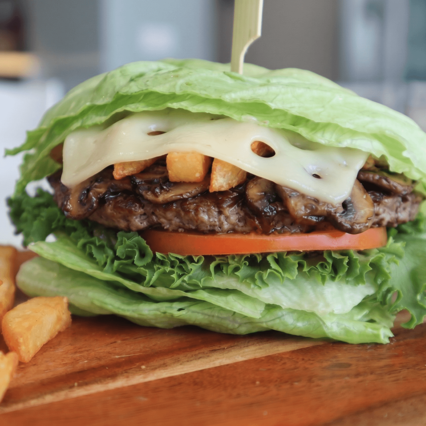 *GF Mushroom Burger