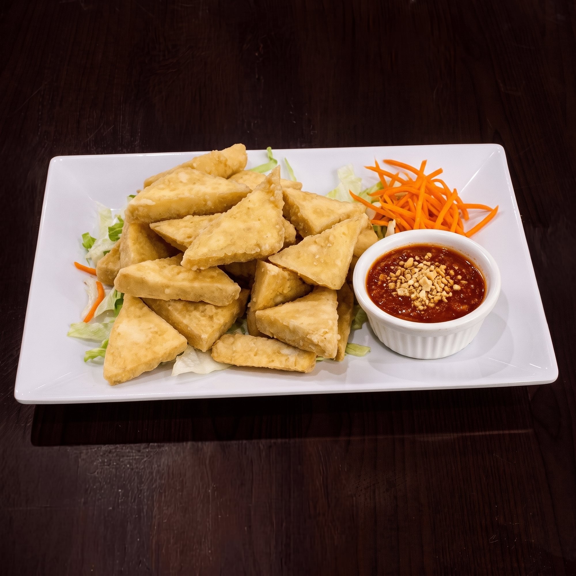 Golden Fried Tofu