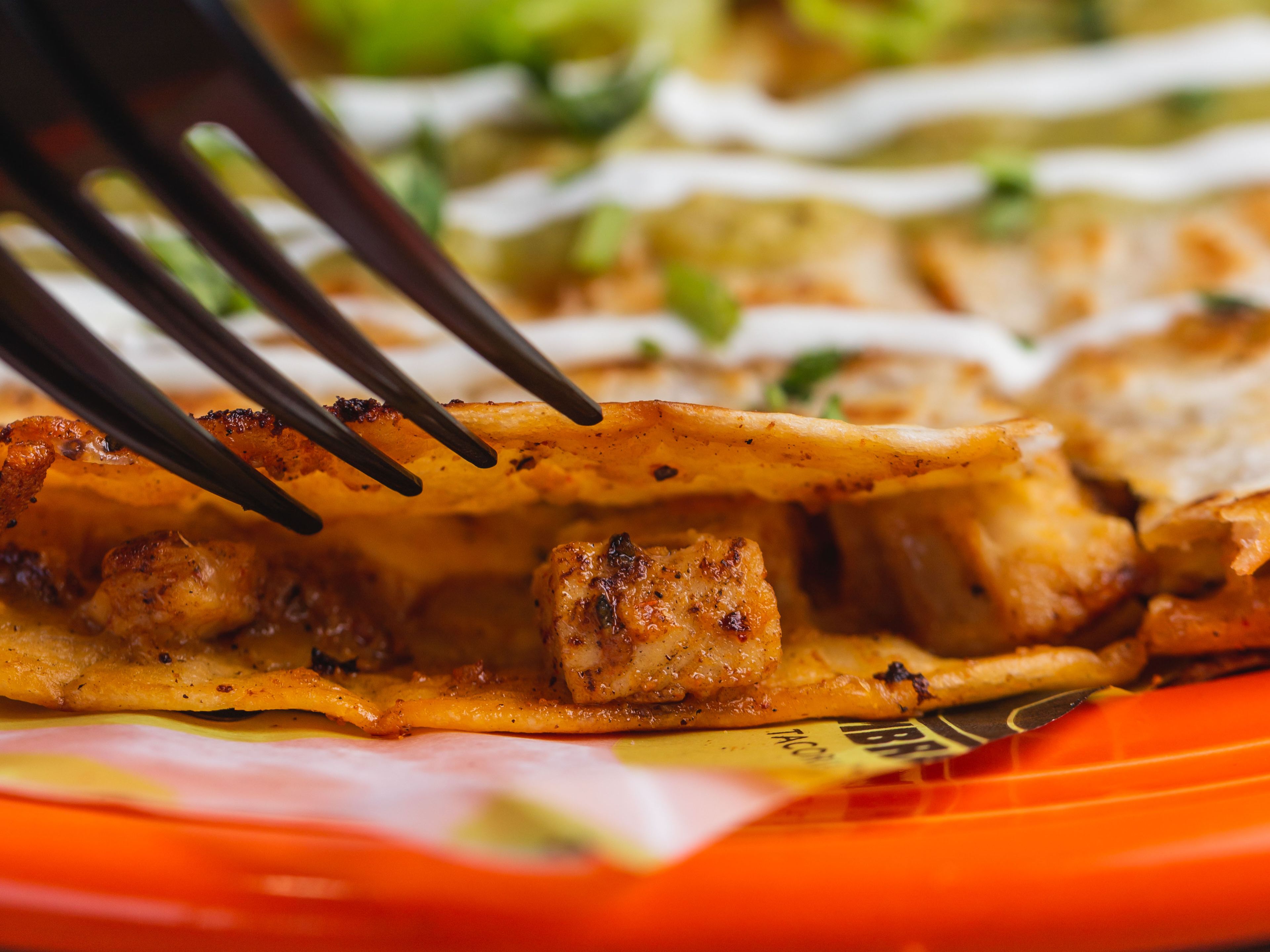 Sombrero Chicken Quesadilla