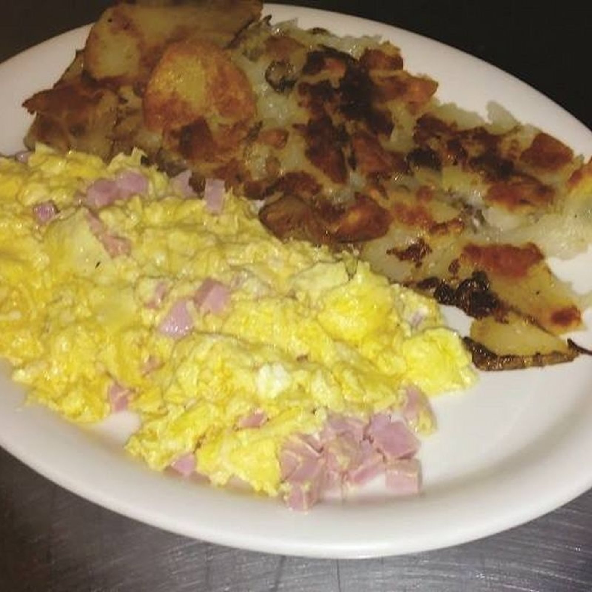 Minced Ham and Eggs