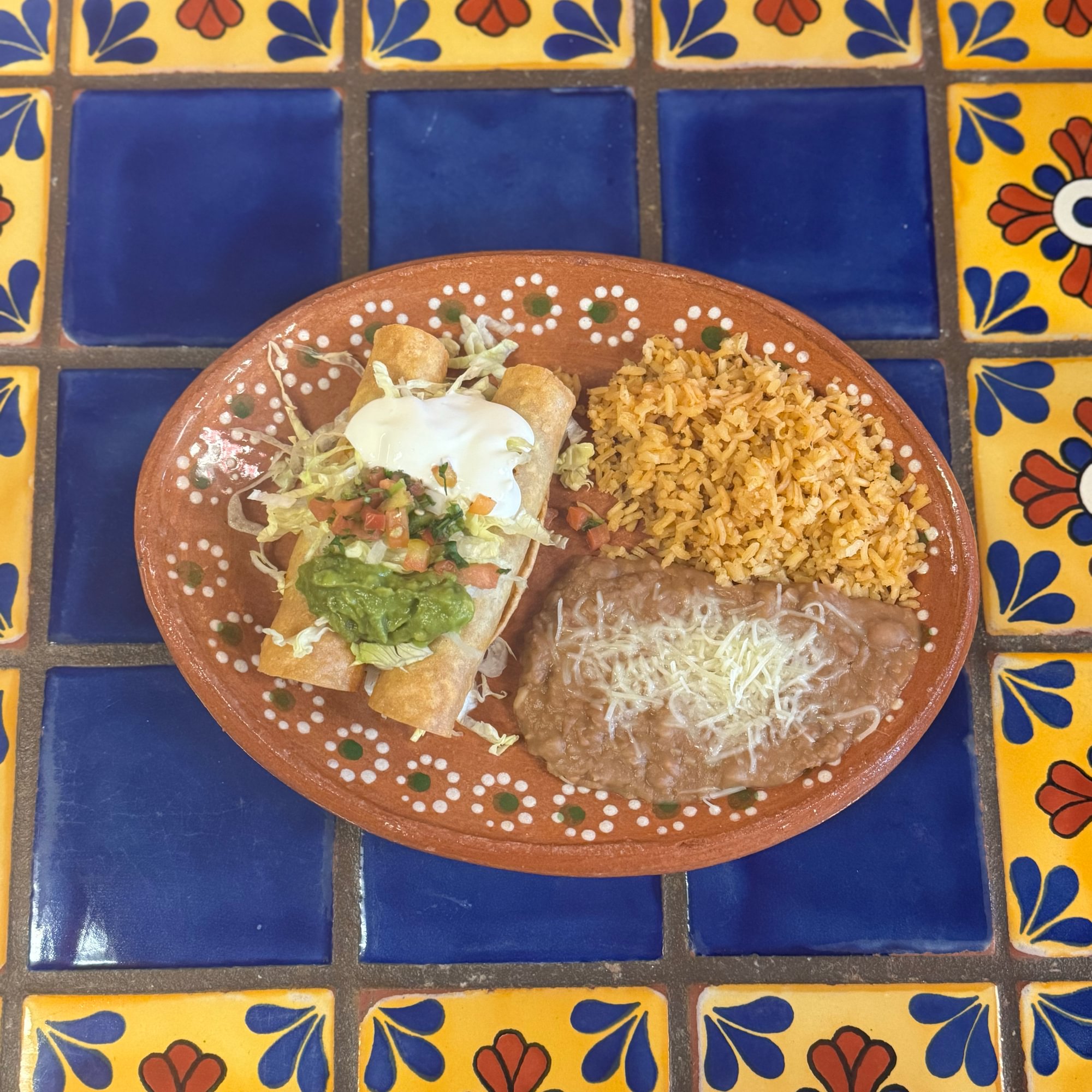 Flautas Plate