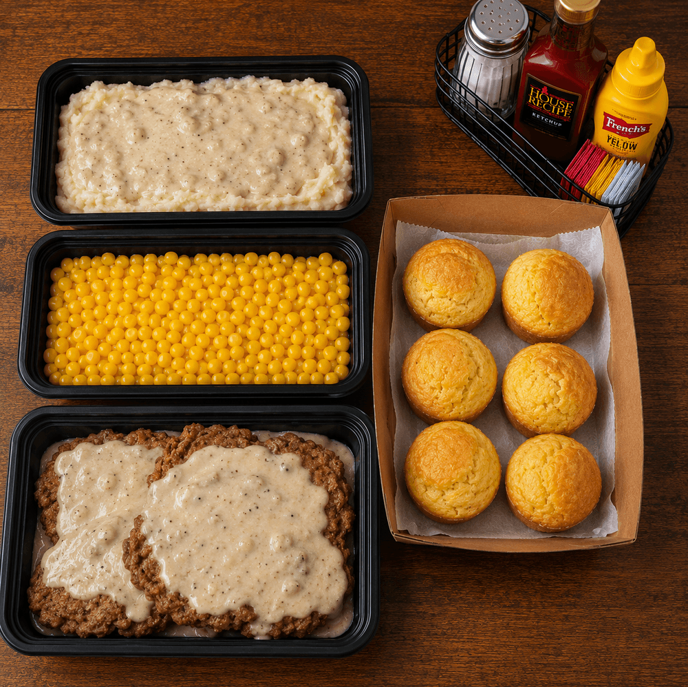 Country Fried Steak - Family Dinner