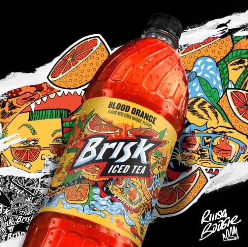 Brisk Blood Orange 1L
