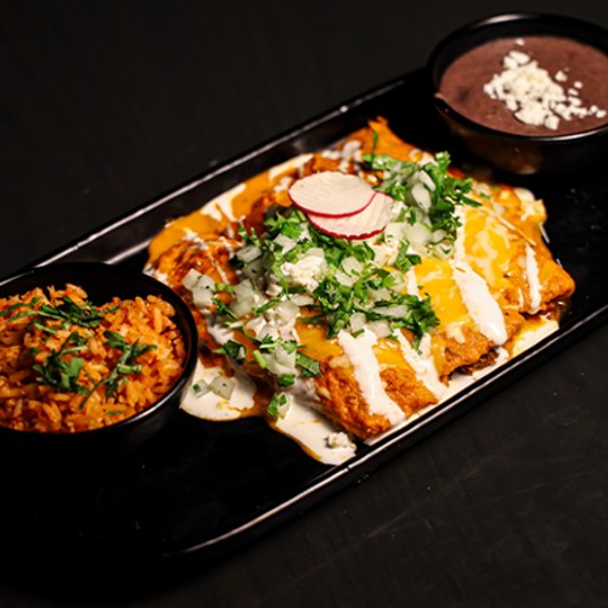 Enchiladas Rojas