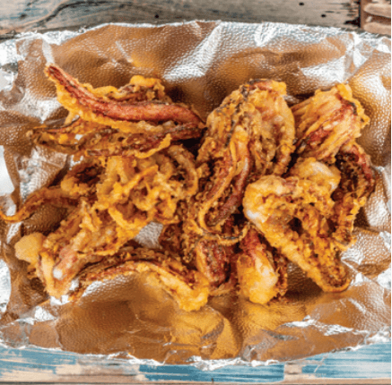 Fried Squid Legs