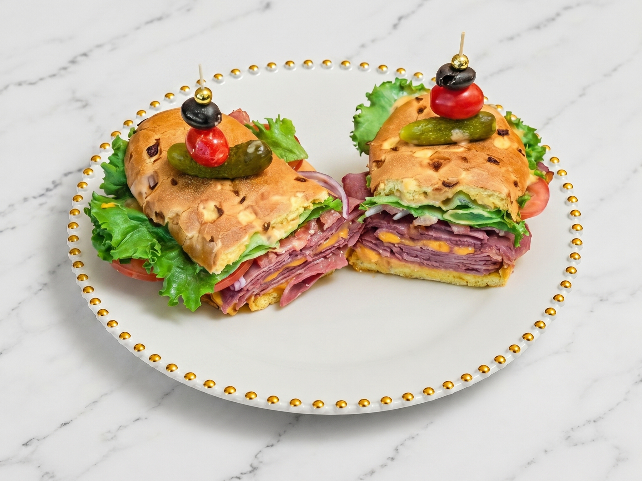 The Classic Stack Sandwich