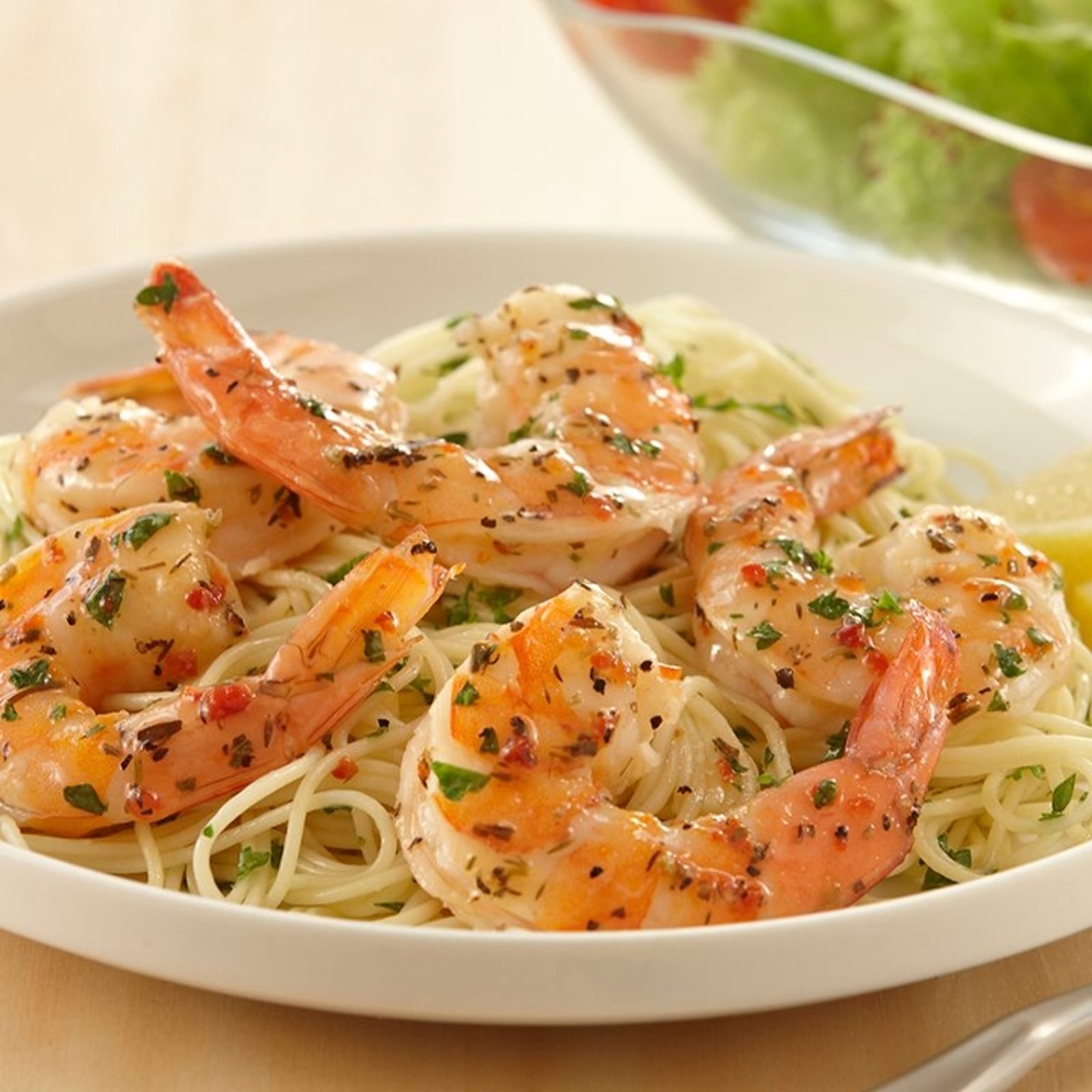 Shrimp Scampi Lunch