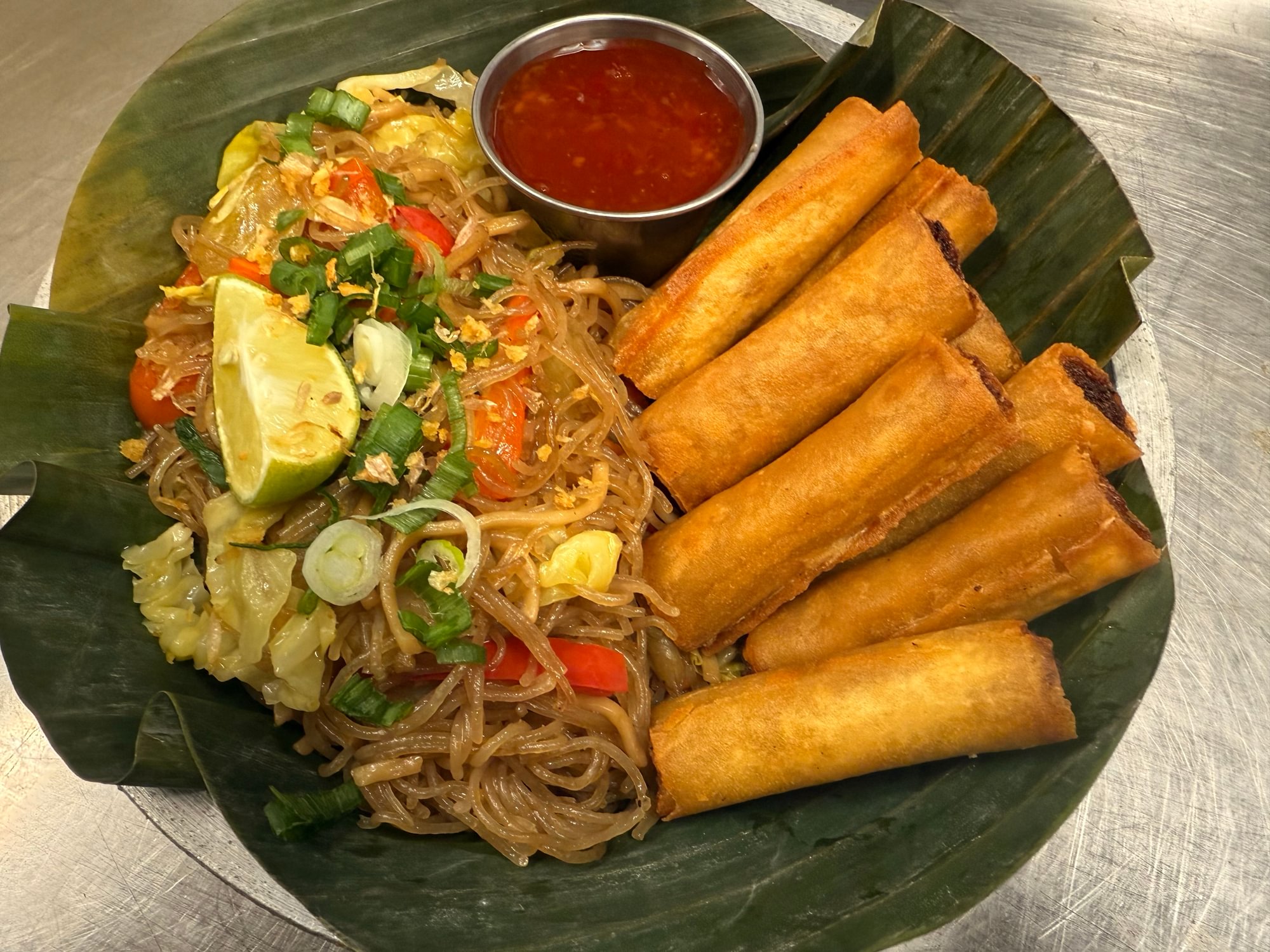 Pancit-Lumpia (9) Plate