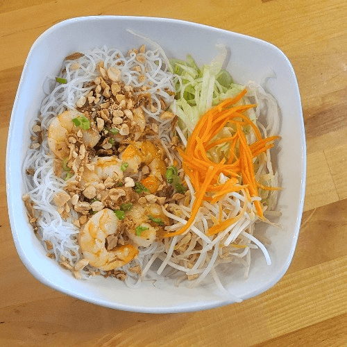 Charbroiled Shrimps Vermicelli | Bún Tôm Nướng