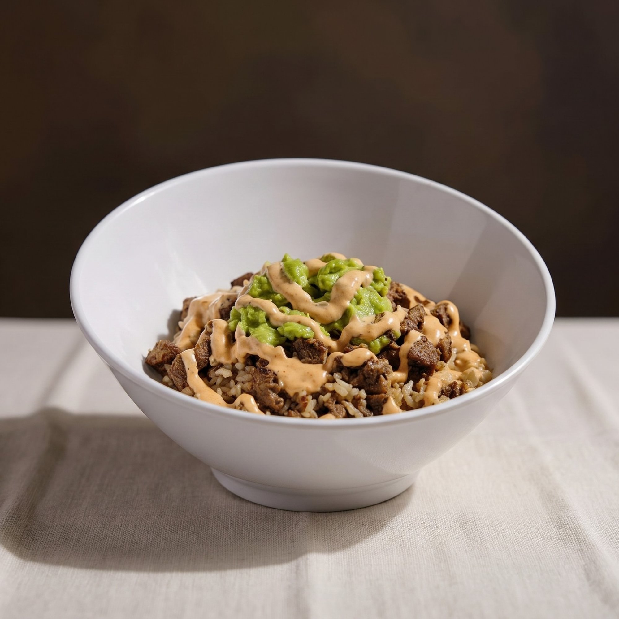 Steak & Guacamole Bowl