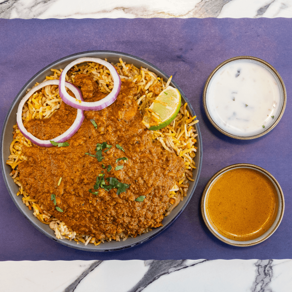 Veg Kheema Biryani