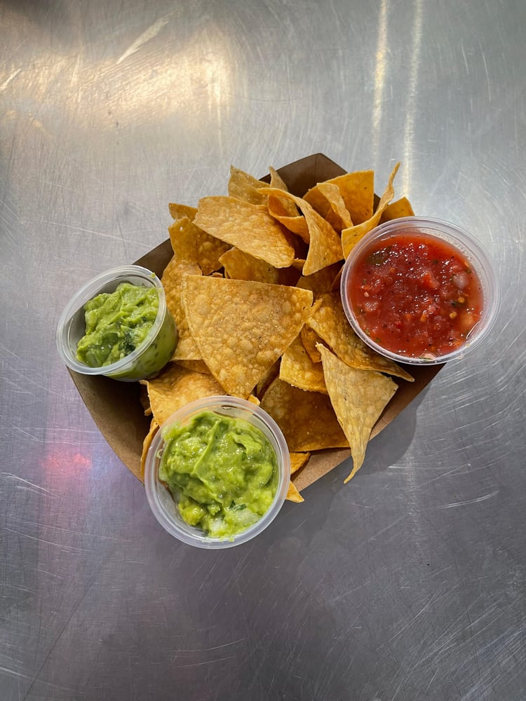 Chips, salsa and guac