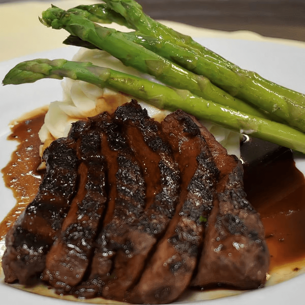 Teriyaki Grilled Flat Iron Steak