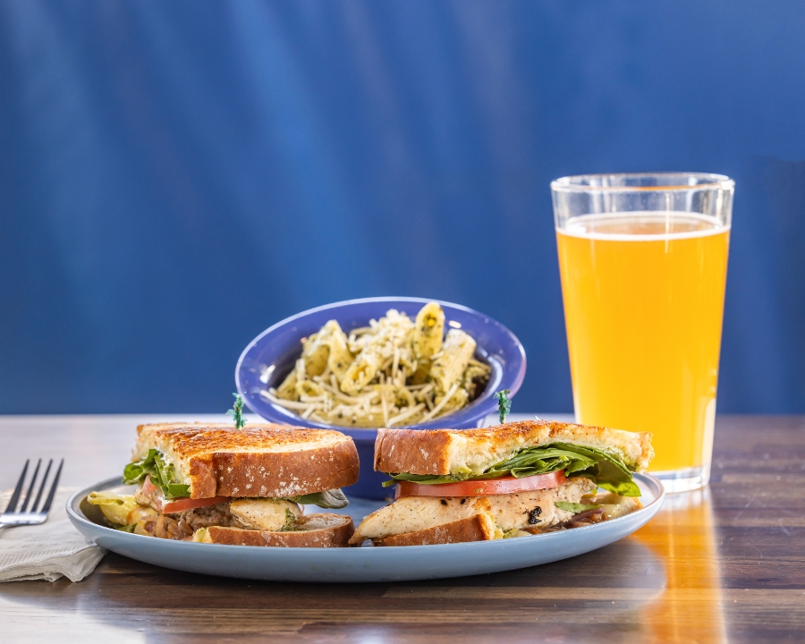 Pesto Chicken Melt