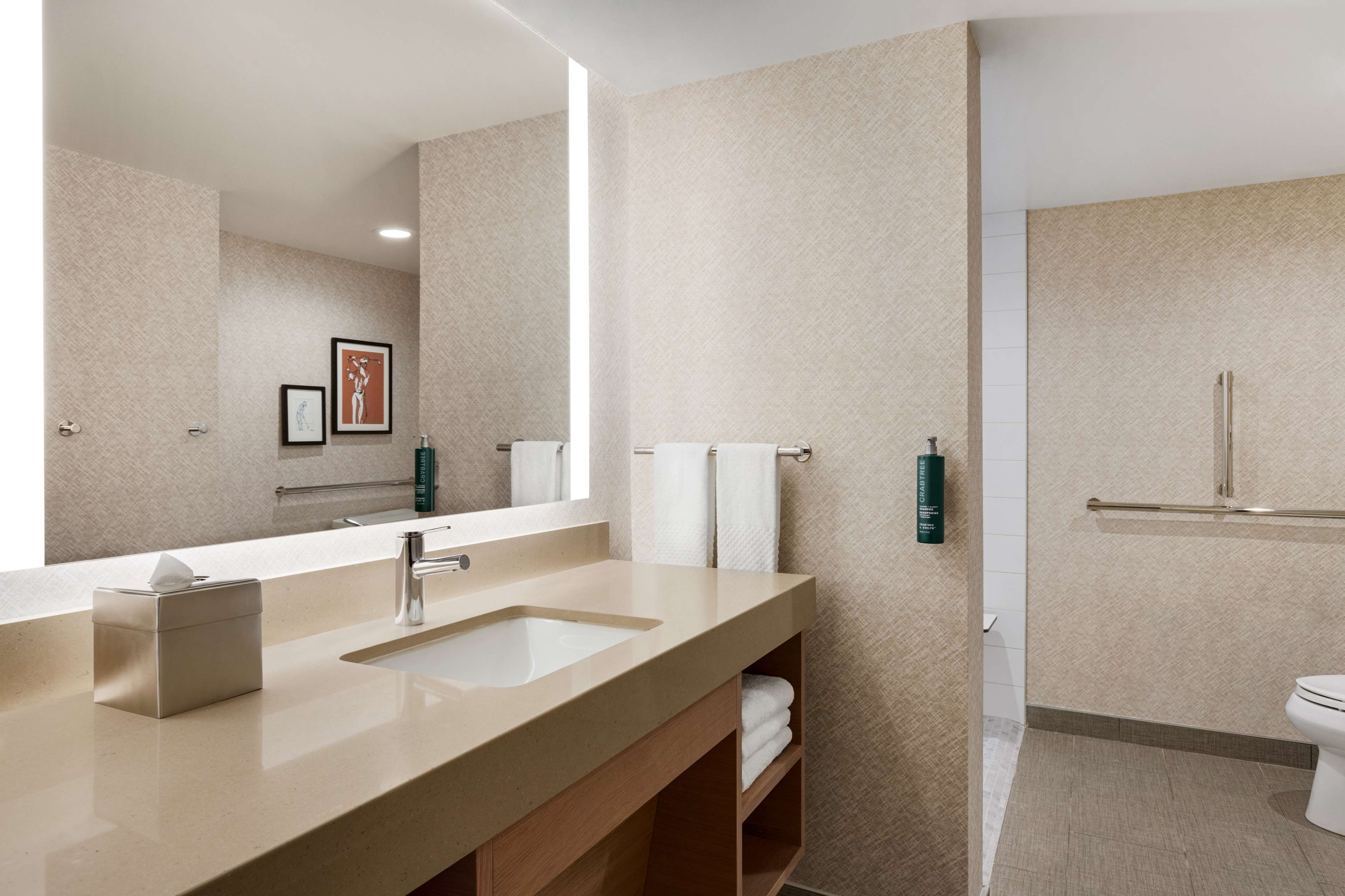 Guest room bath