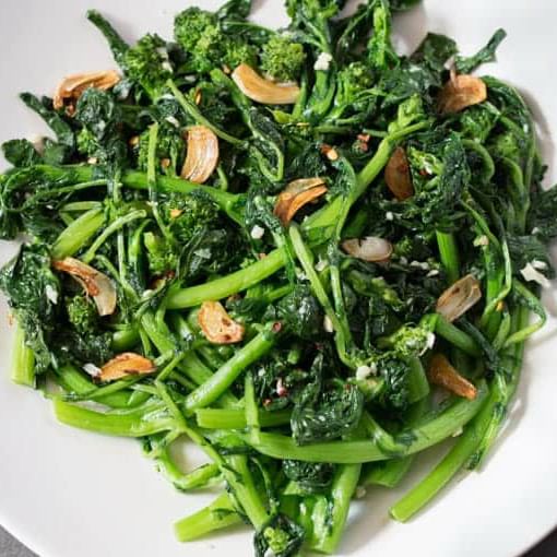 Sautéed Broccoli Rabe (Seasonal)