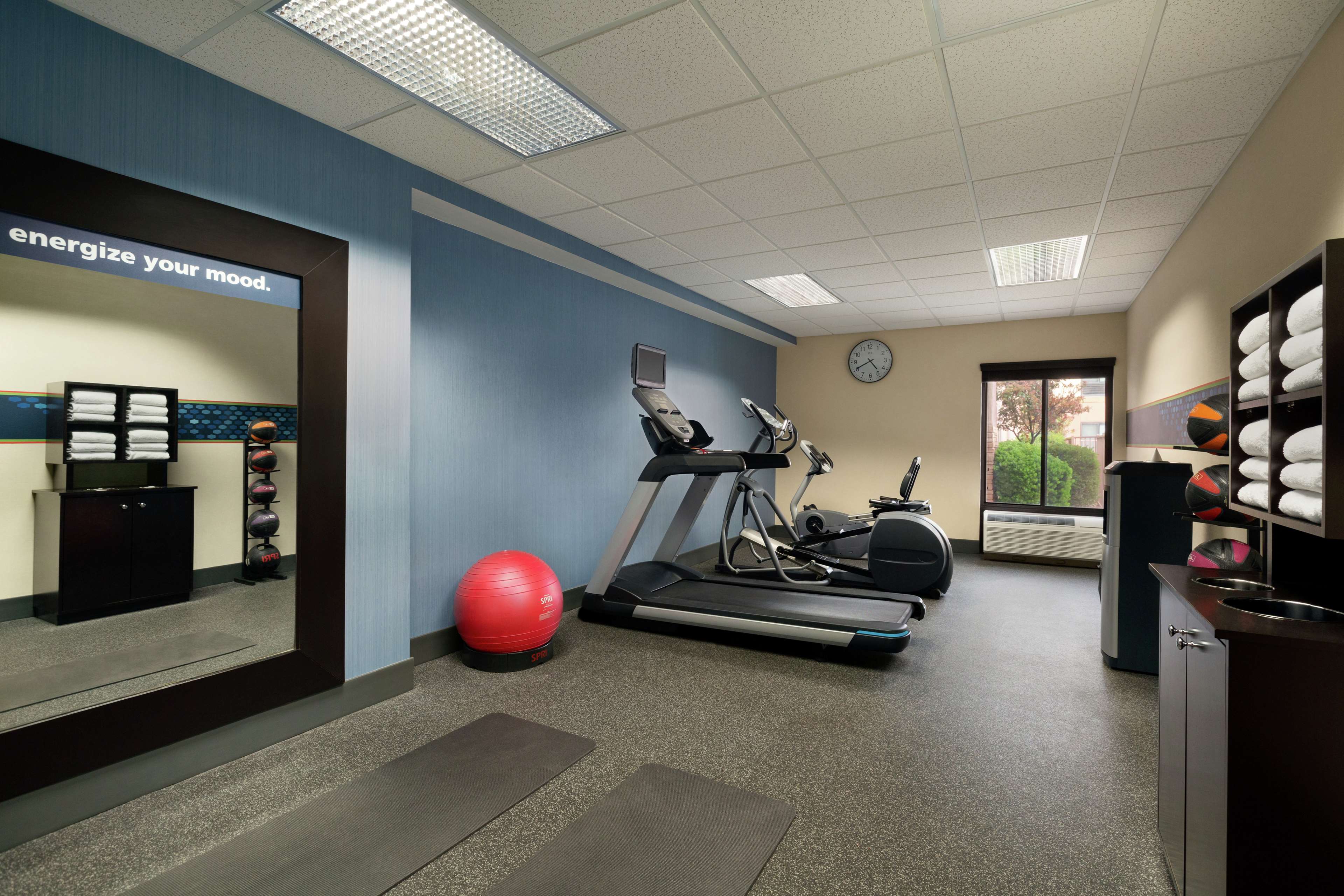 Health club  fitness center  gym