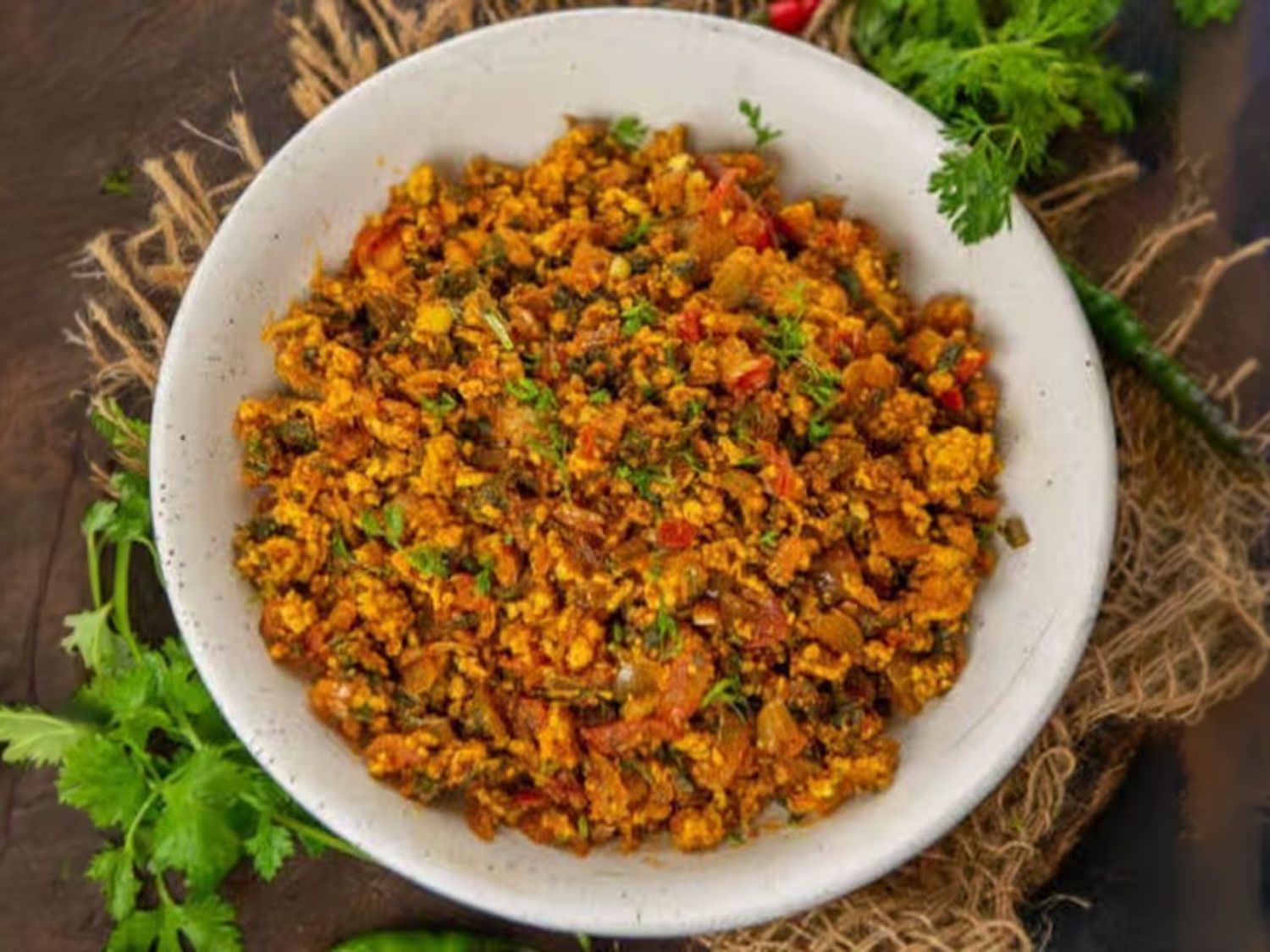 Chili Paneer Bhurji