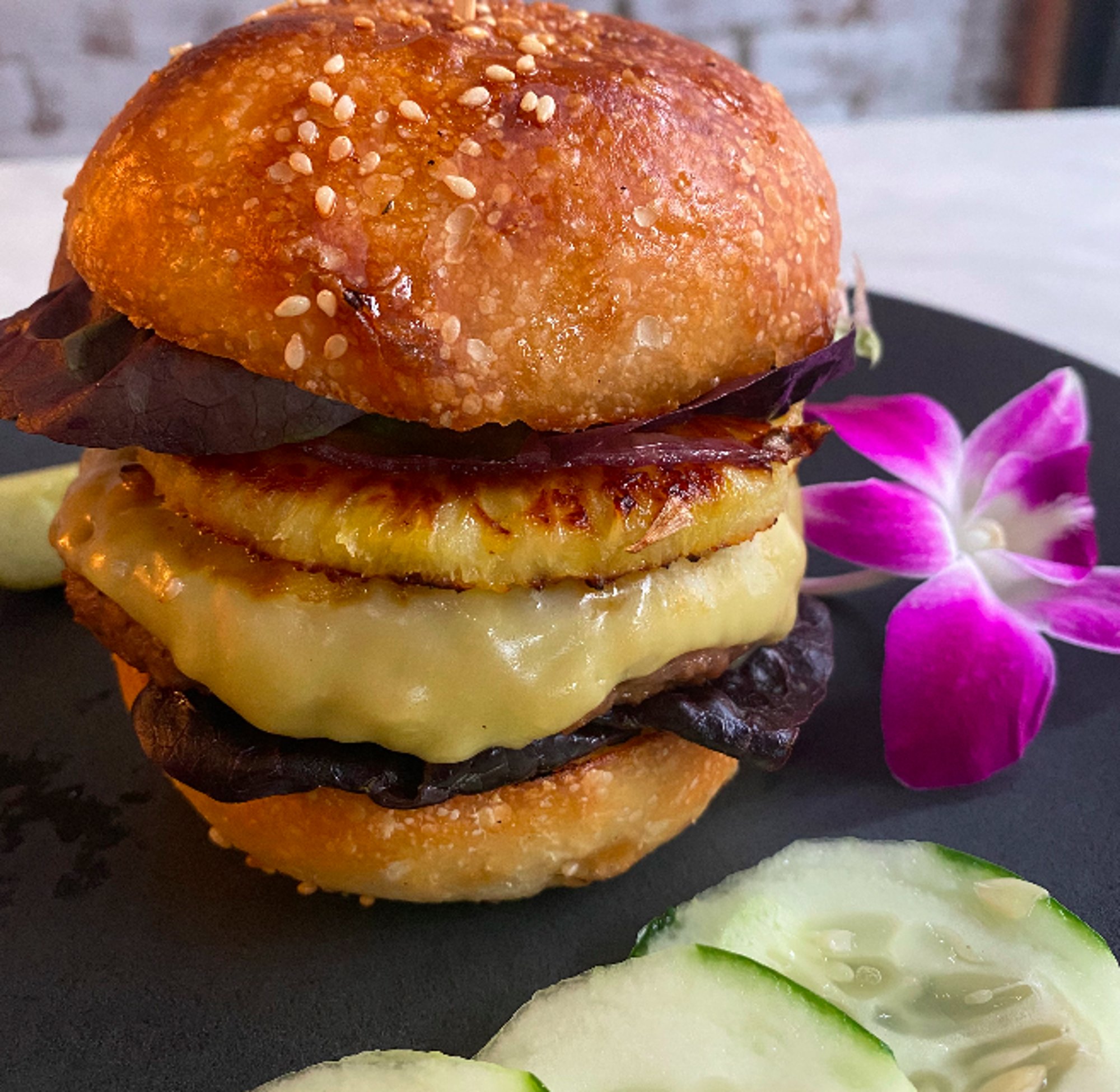 Pineapple Burger