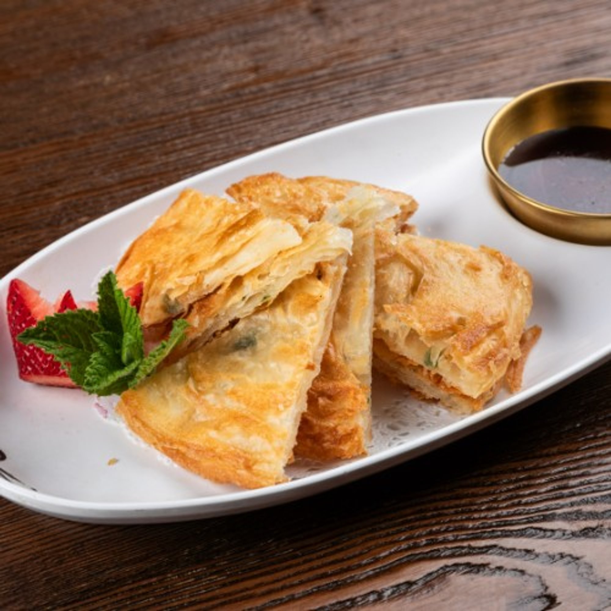 Hand Made Scallion Pancakes