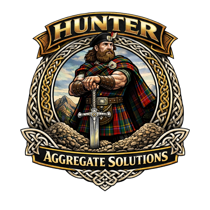 Hunter Aggregate Solutions Logo