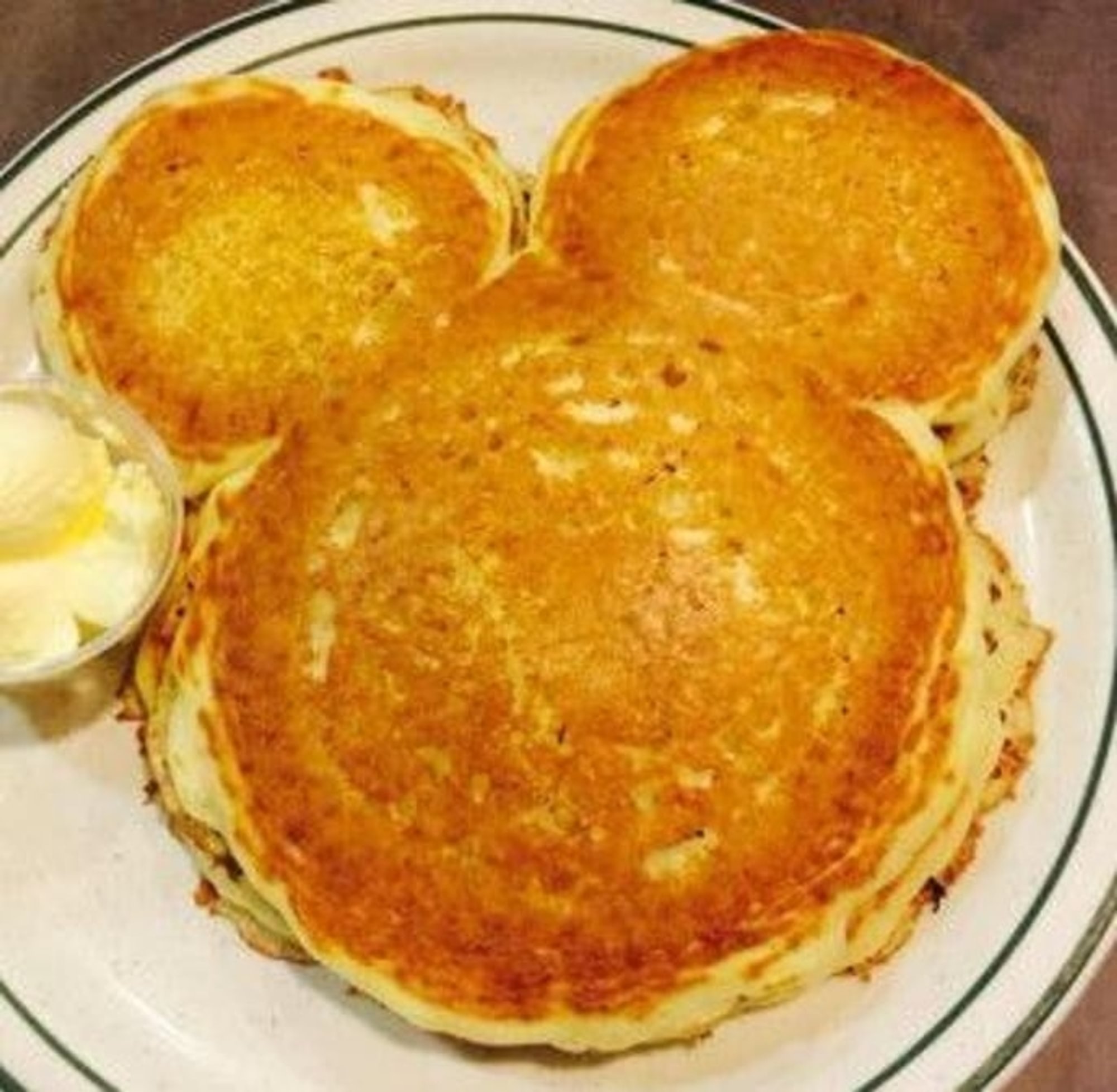 Kid's Mickey Mouse Pancake