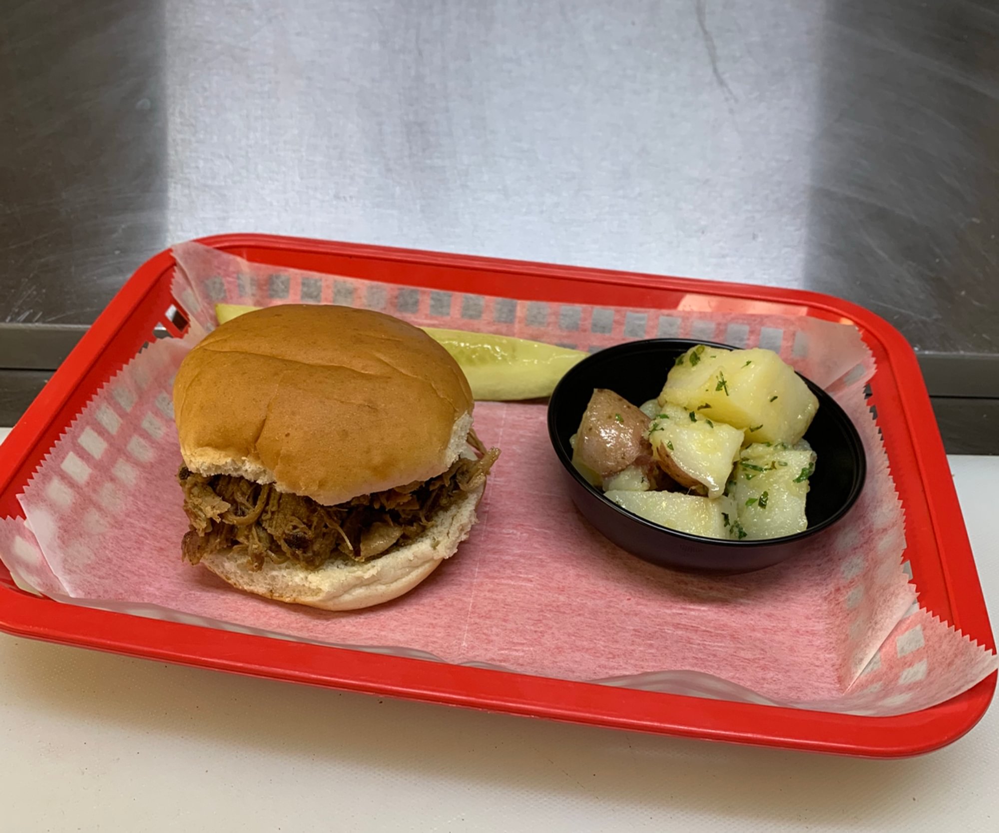 Kid's Pulled Pork Sandwich
