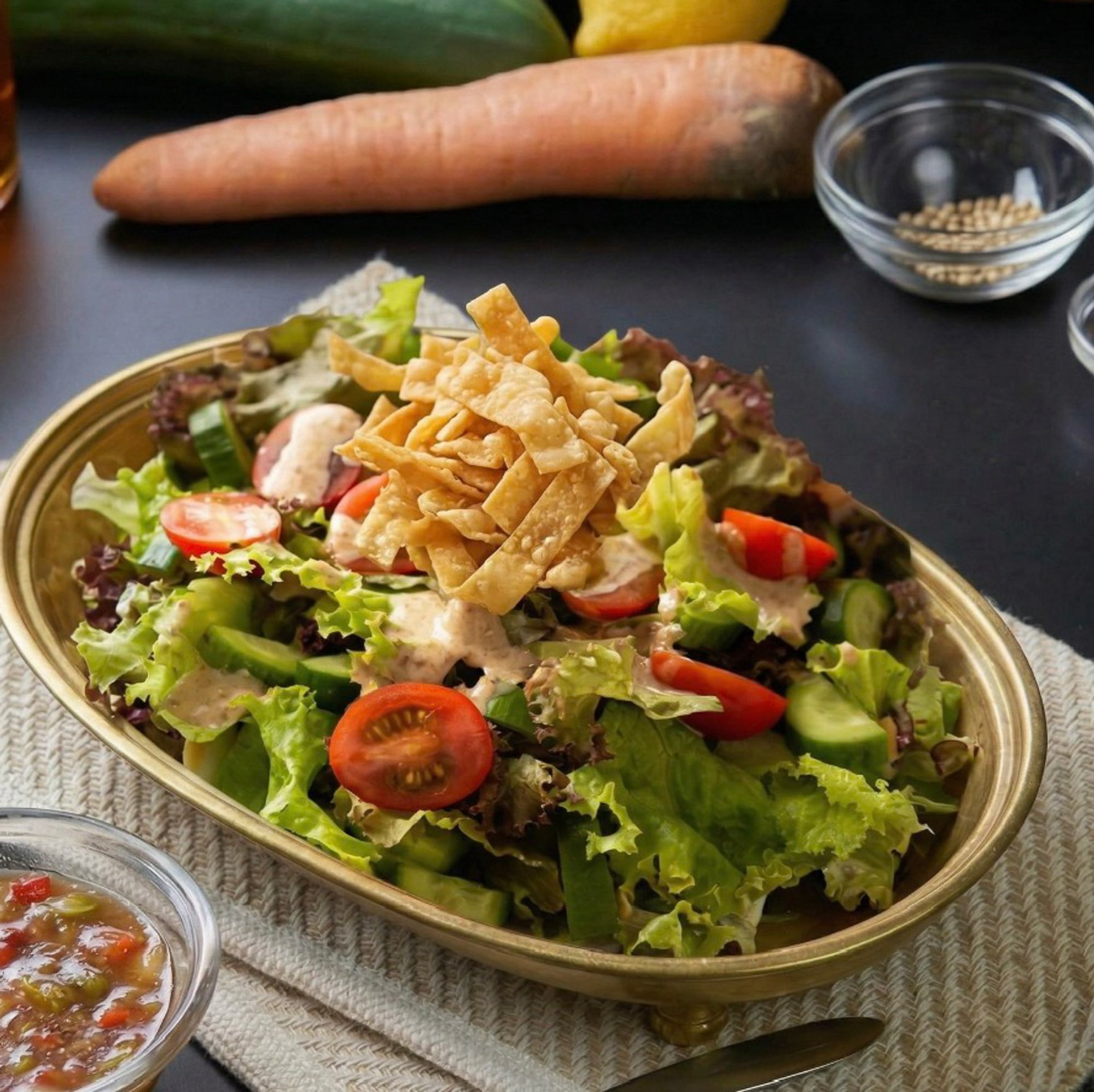 Crispy Noodles Salad