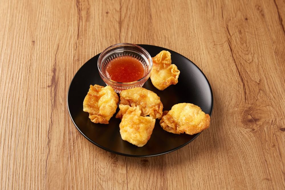 Cheese and Crab Rangoon