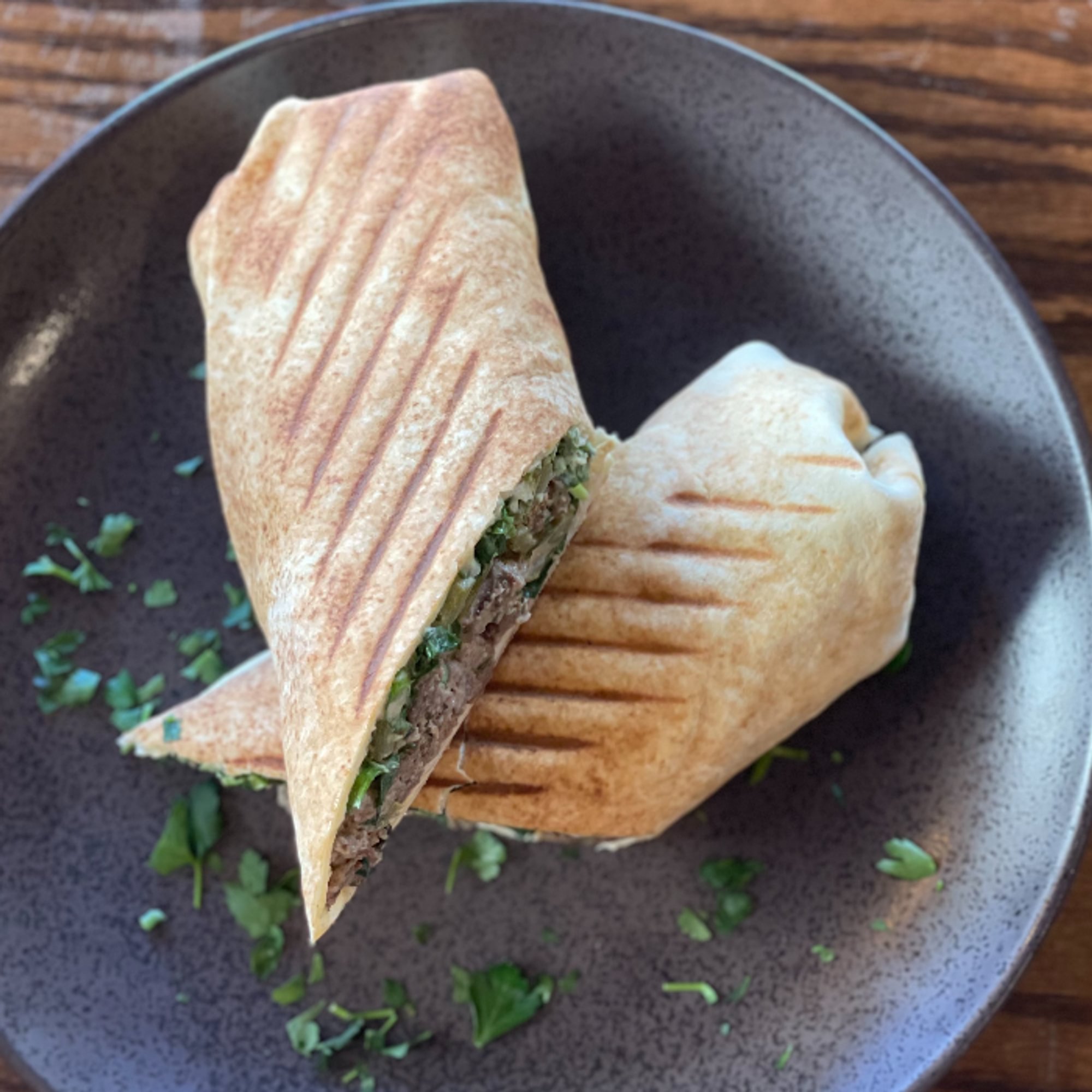 Chicken Shawarma Burrito--