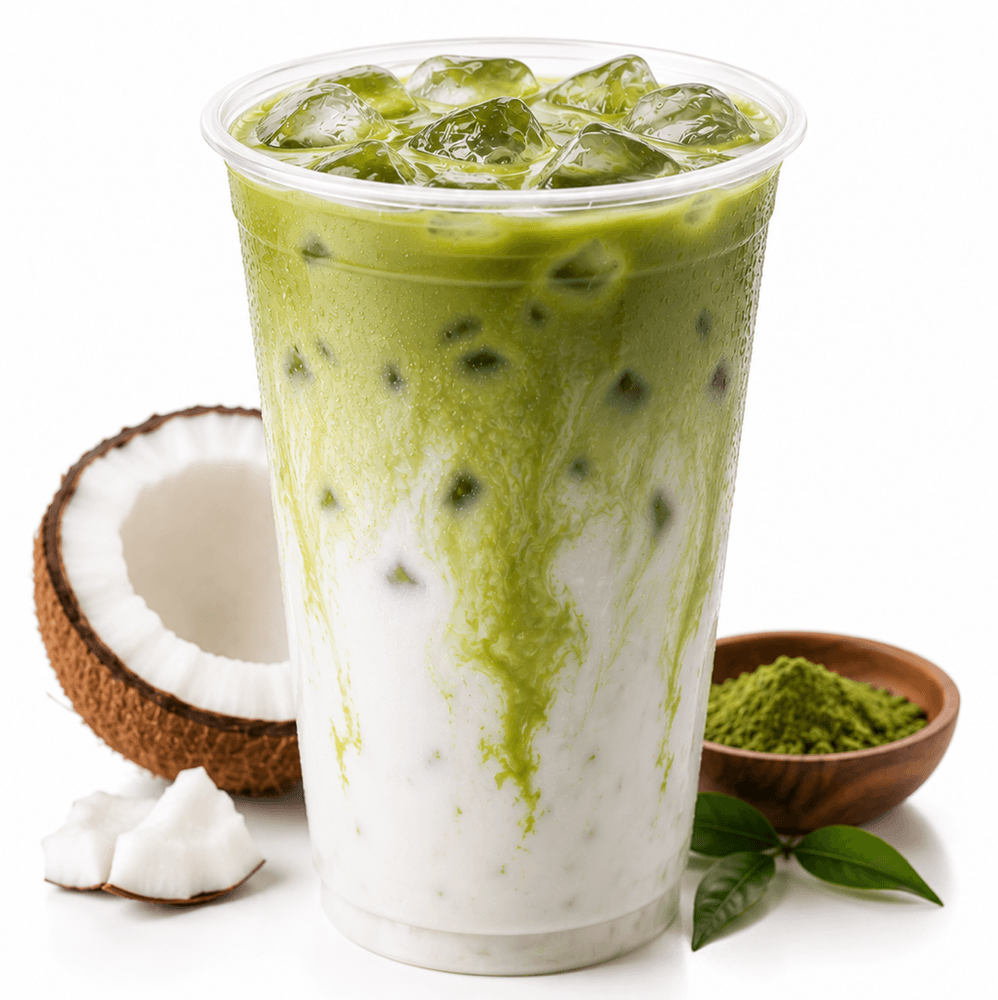 Coconut Matcha Iced Latte