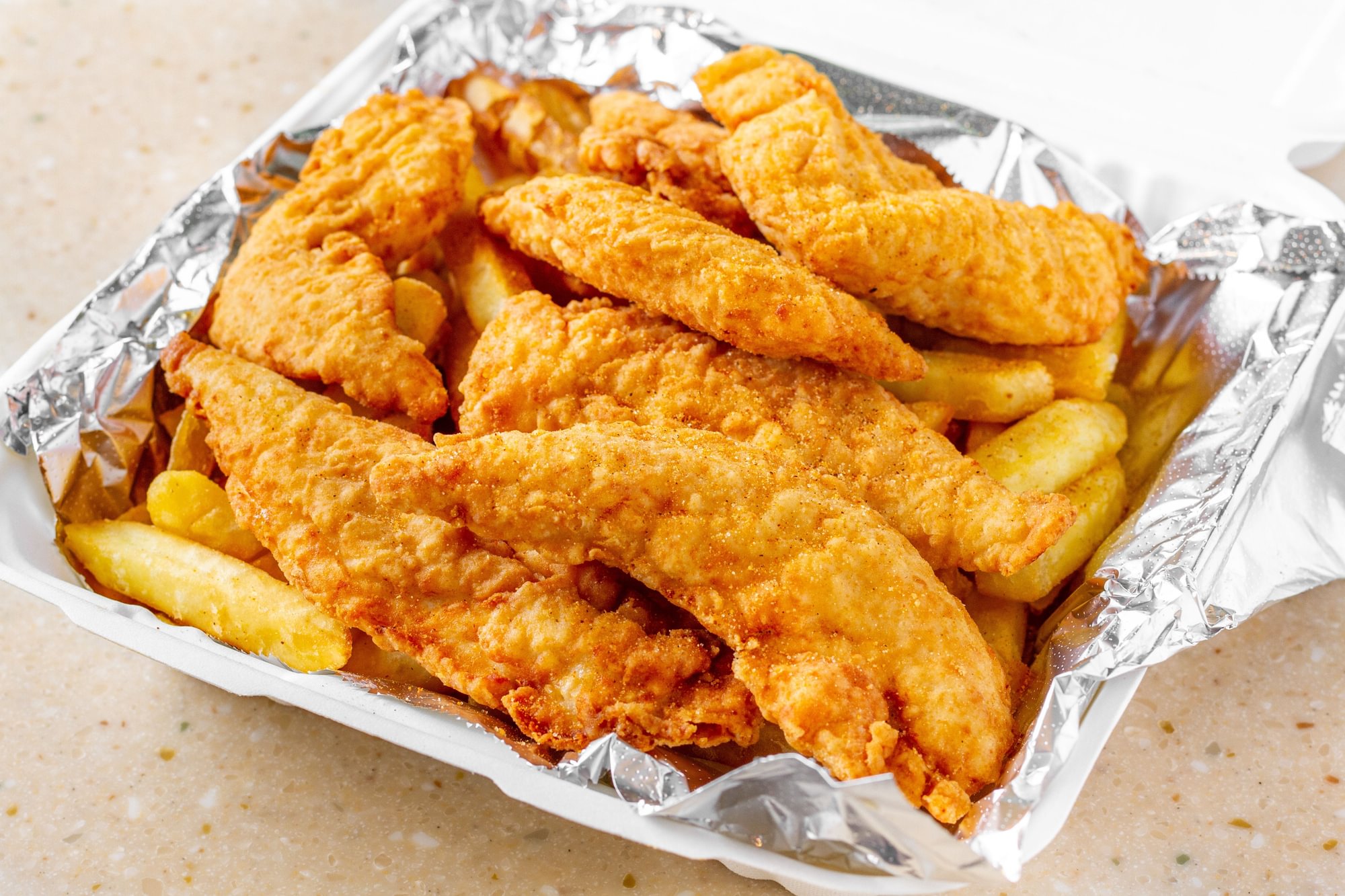 Chicken Tenders with Fries