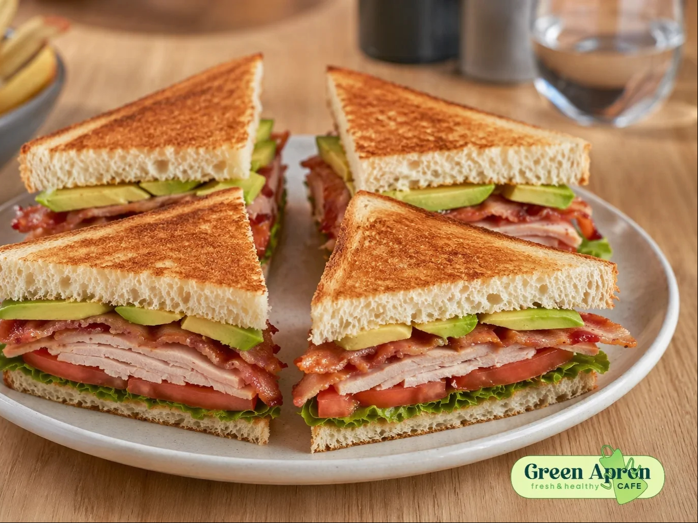 Turkey Club Grilled Sandwich