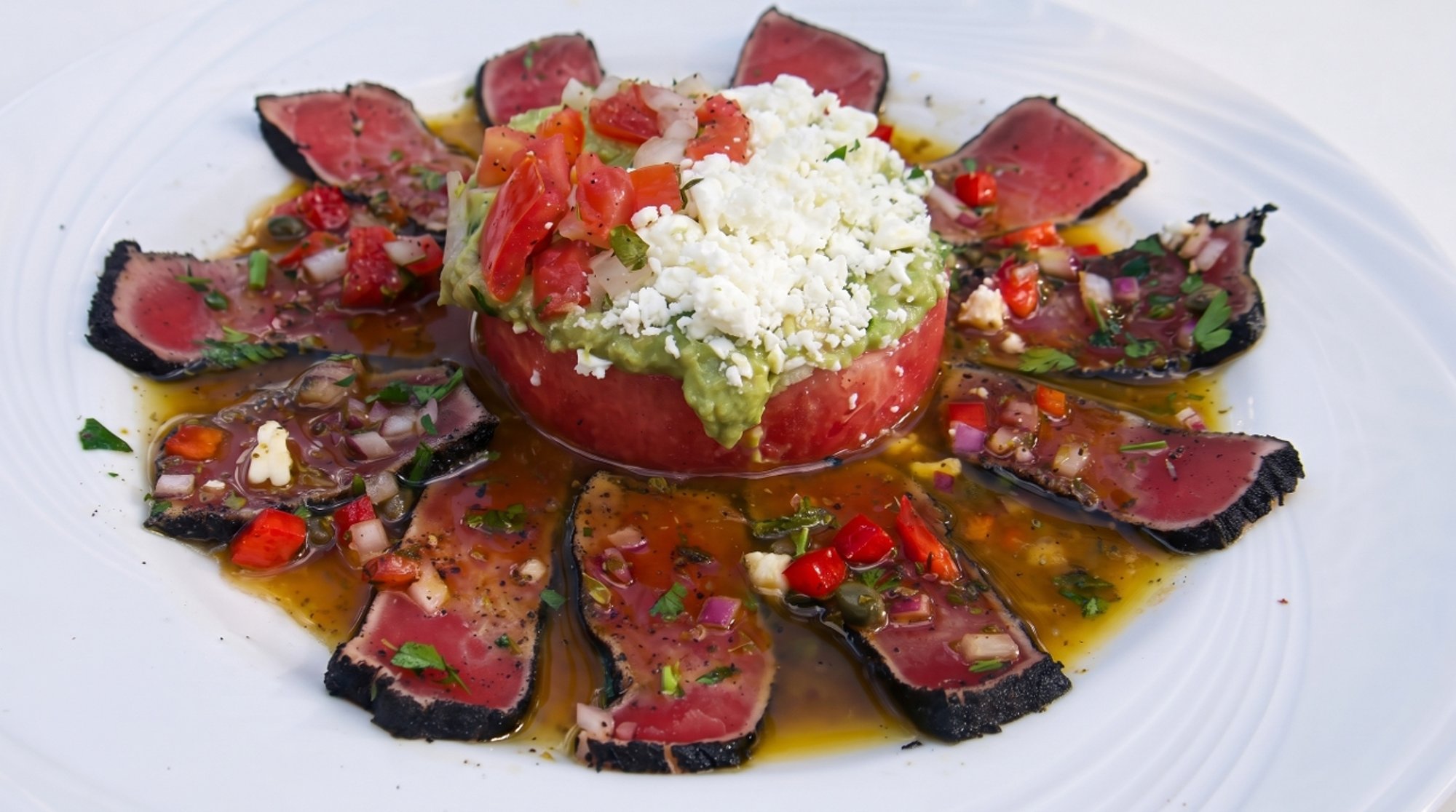 Tuna Crudo W. Watermelon