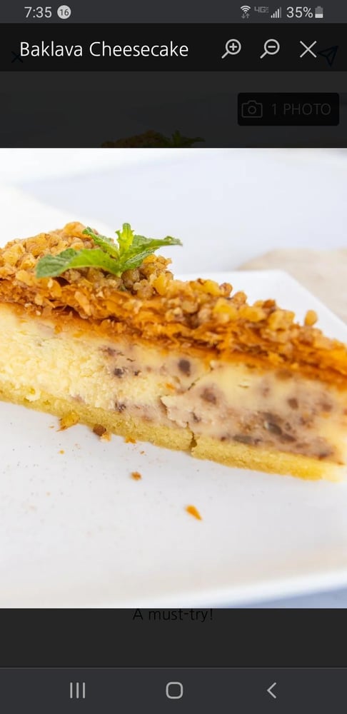 Baklava Cheesecake