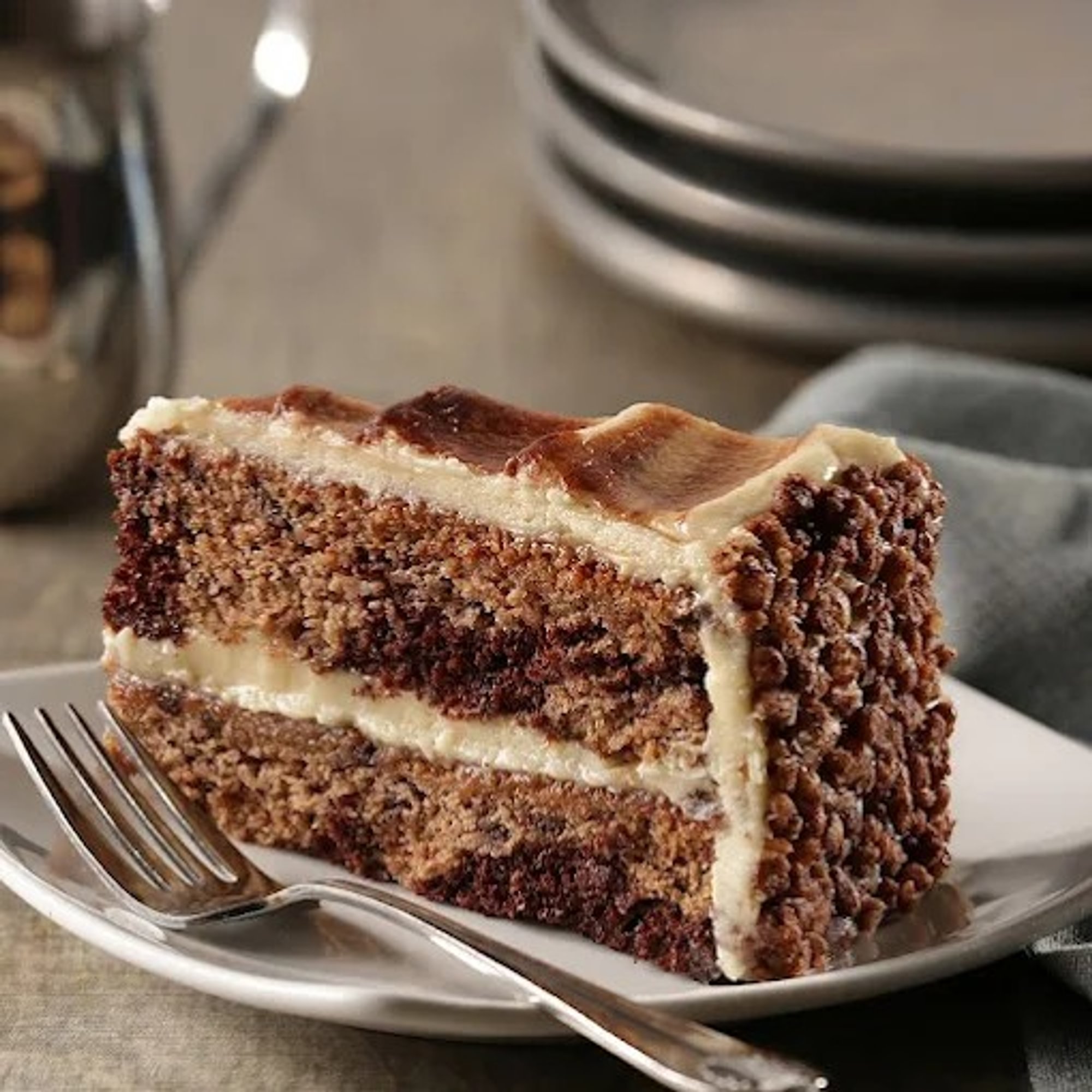 Banana Chocolate Swirl Cake