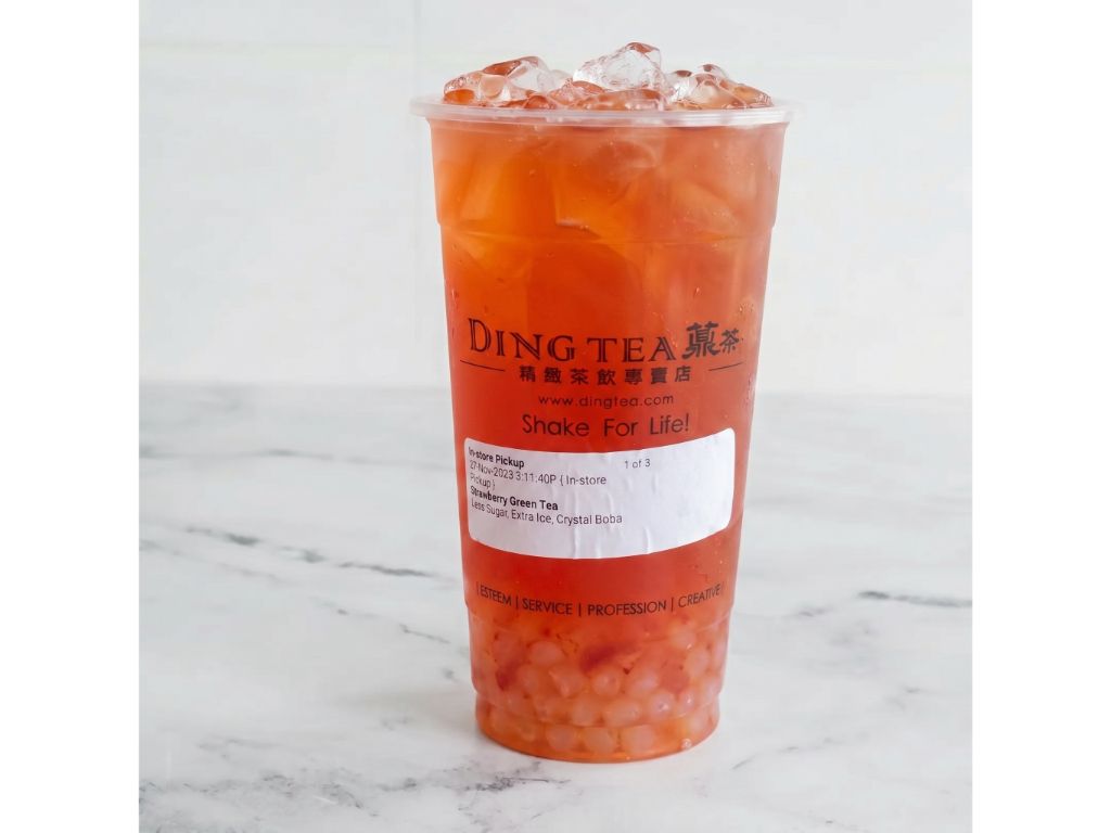 Strawberry Green Tea