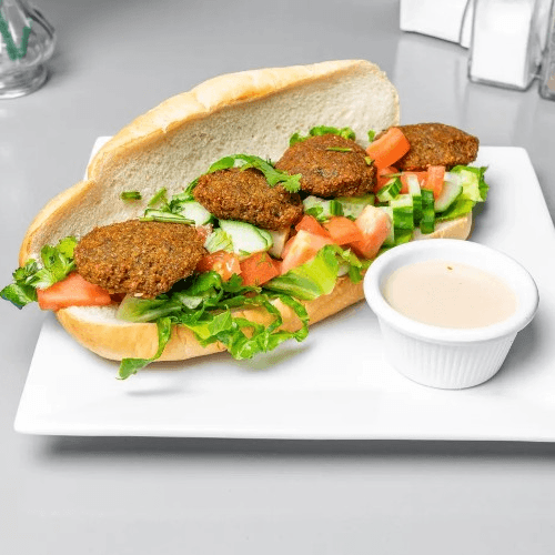 Falafel Sandwich (Vegan)