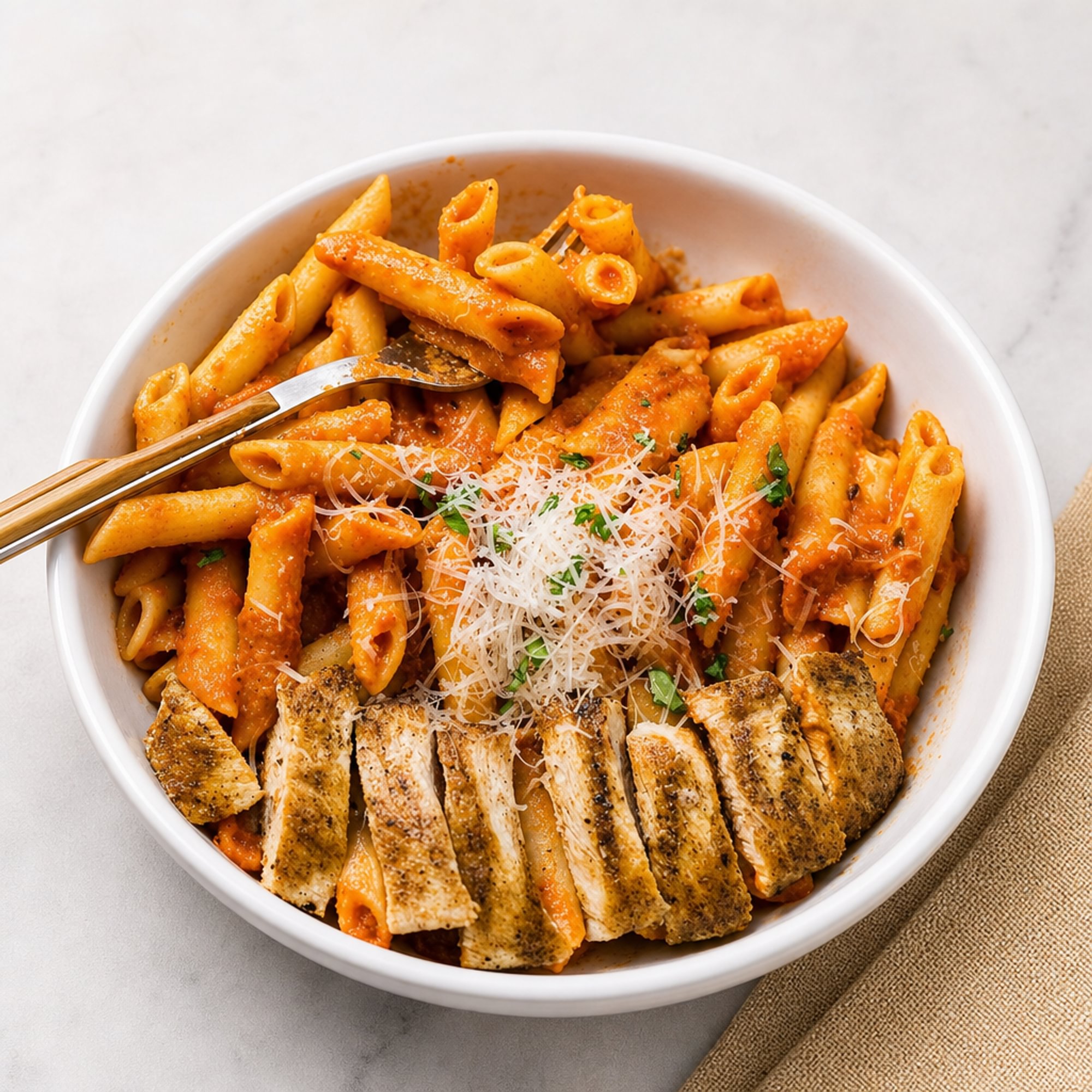 Chicken Penne Alla Vodka