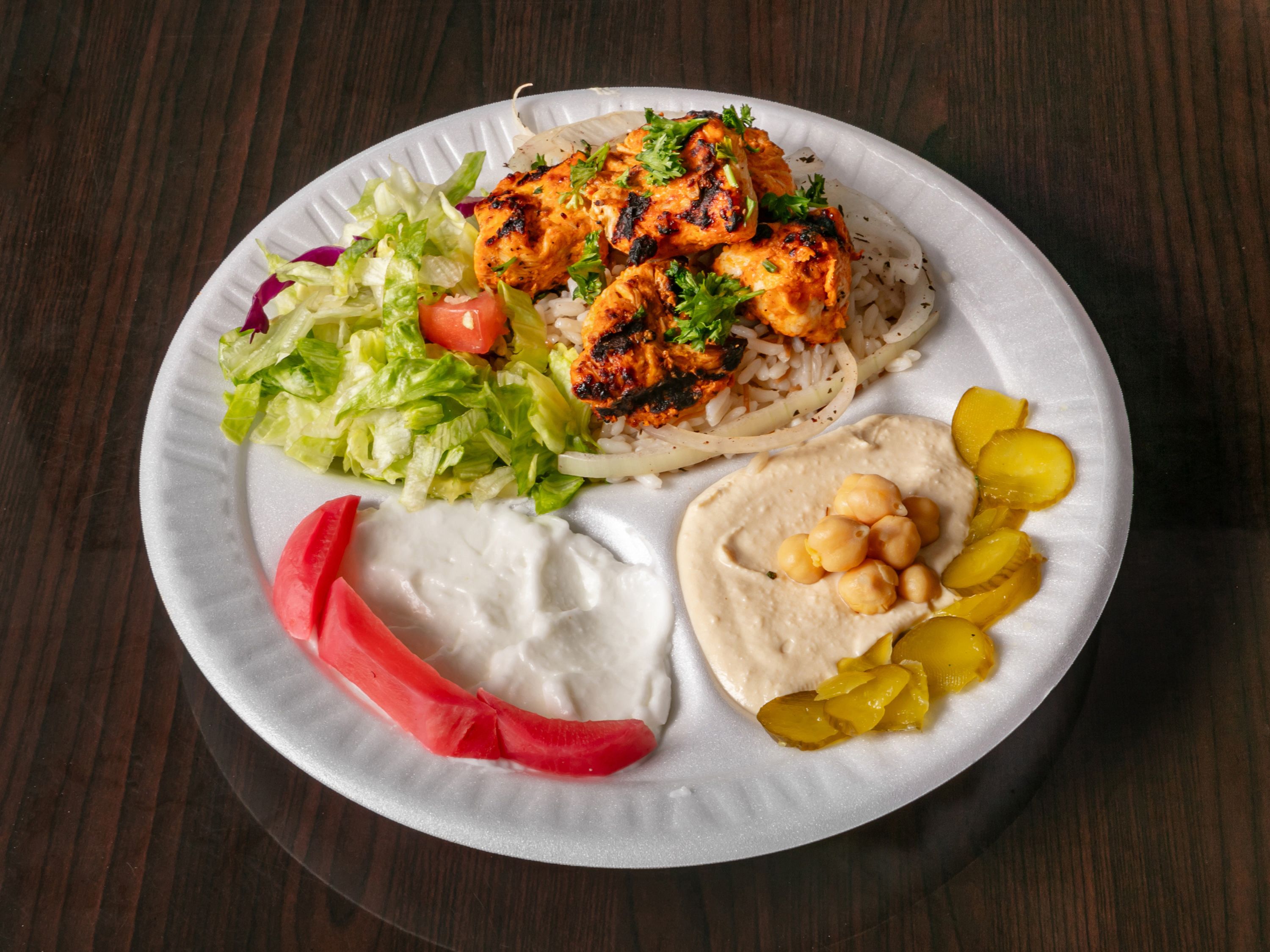 Chicken Kabab Plate
