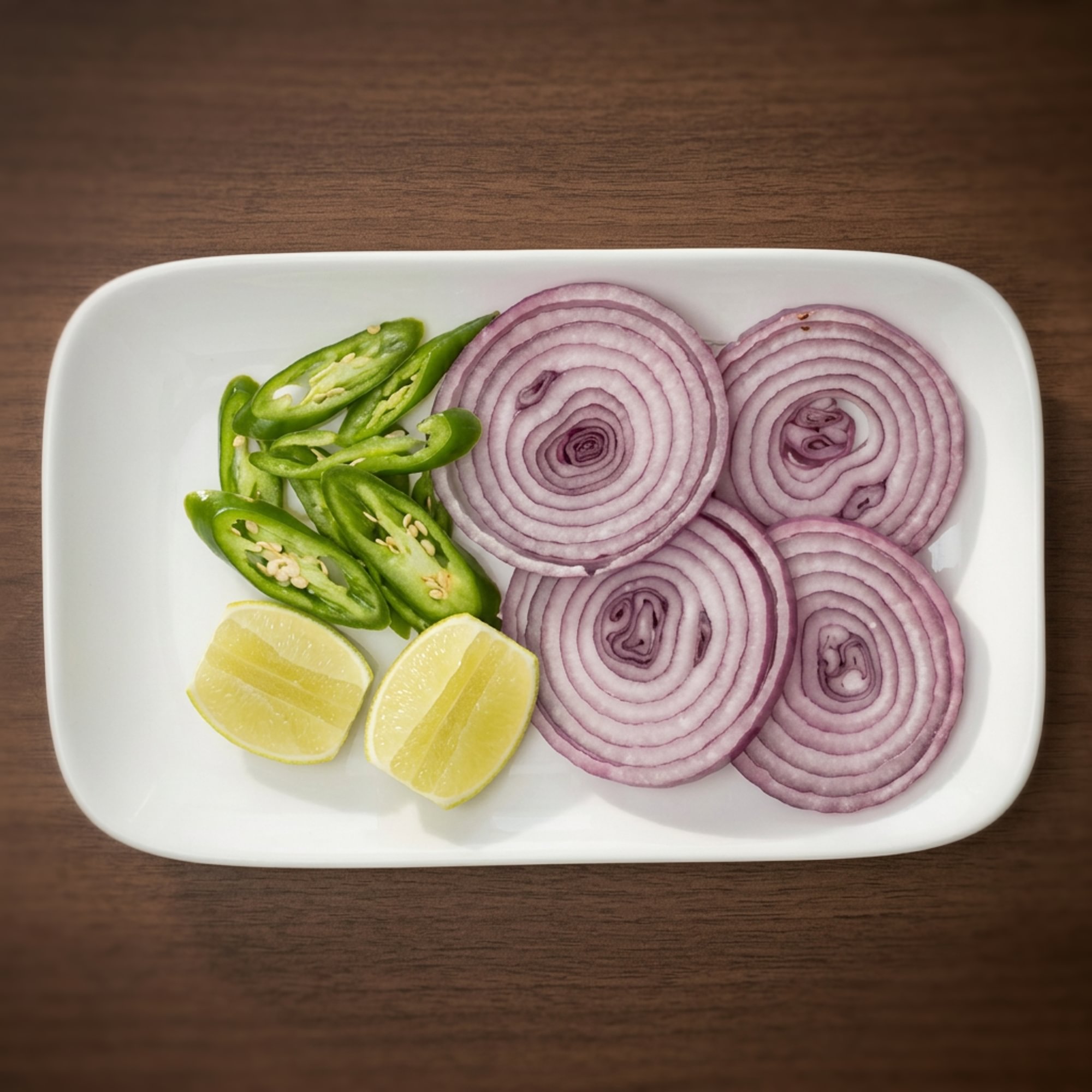 Salad (Cut Onions & Limes)