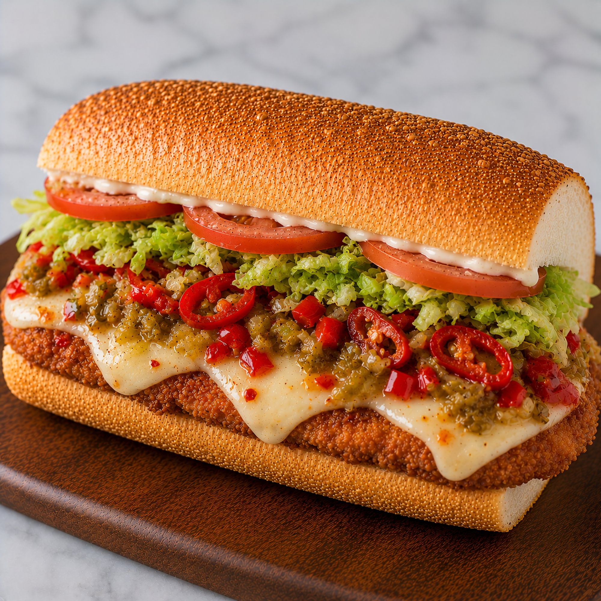 Spicy Chicken Cutlet Sandwich
