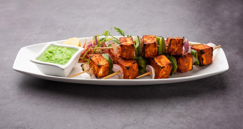 Paneer Tikka Kebab 8 pcs