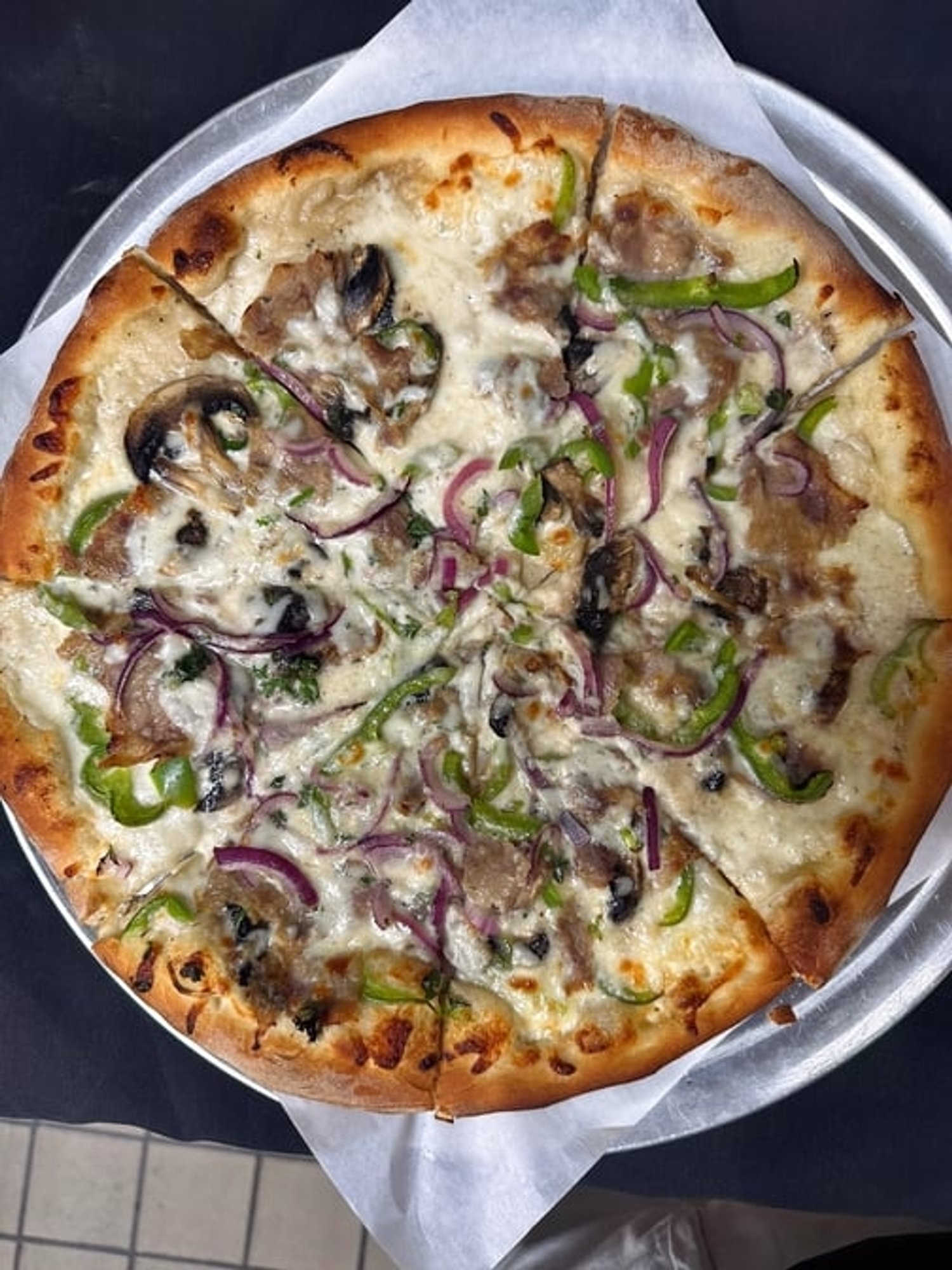 Philly Cheese Steak Pizza