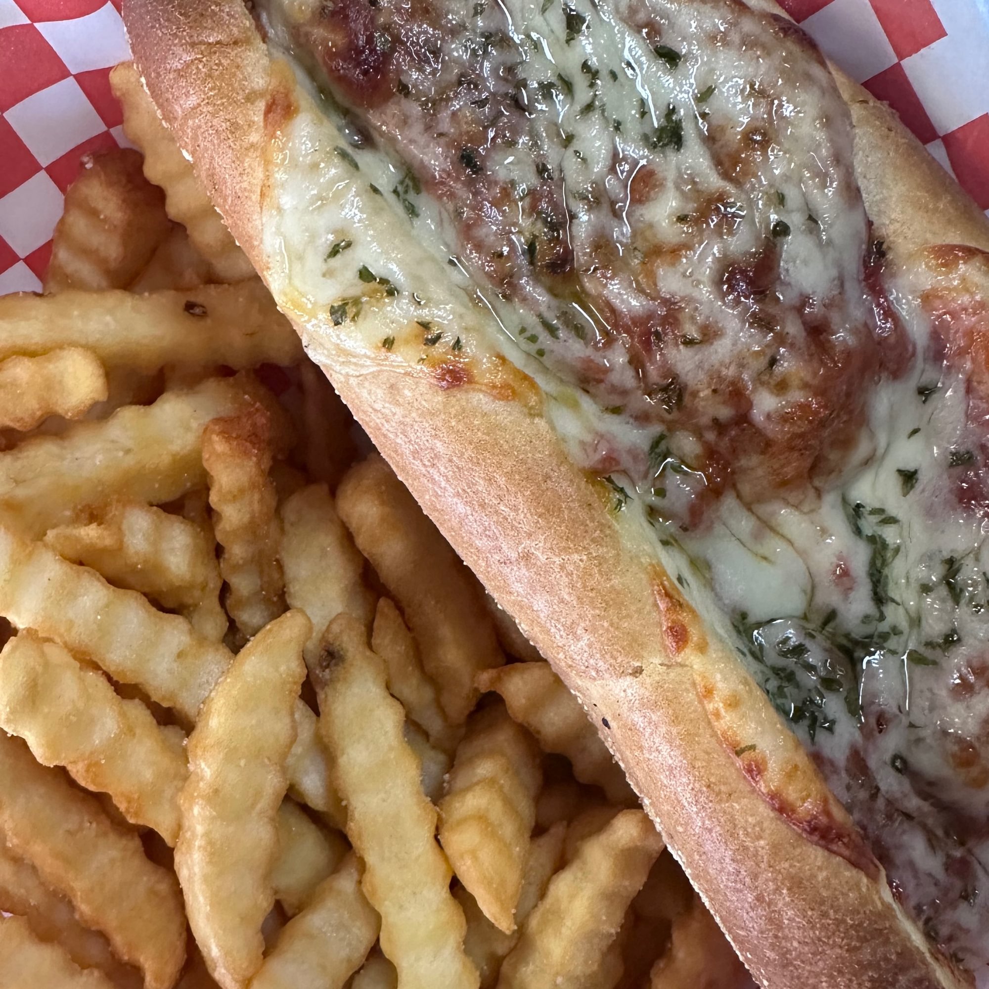 Mama's Meatball Sub W/Fries