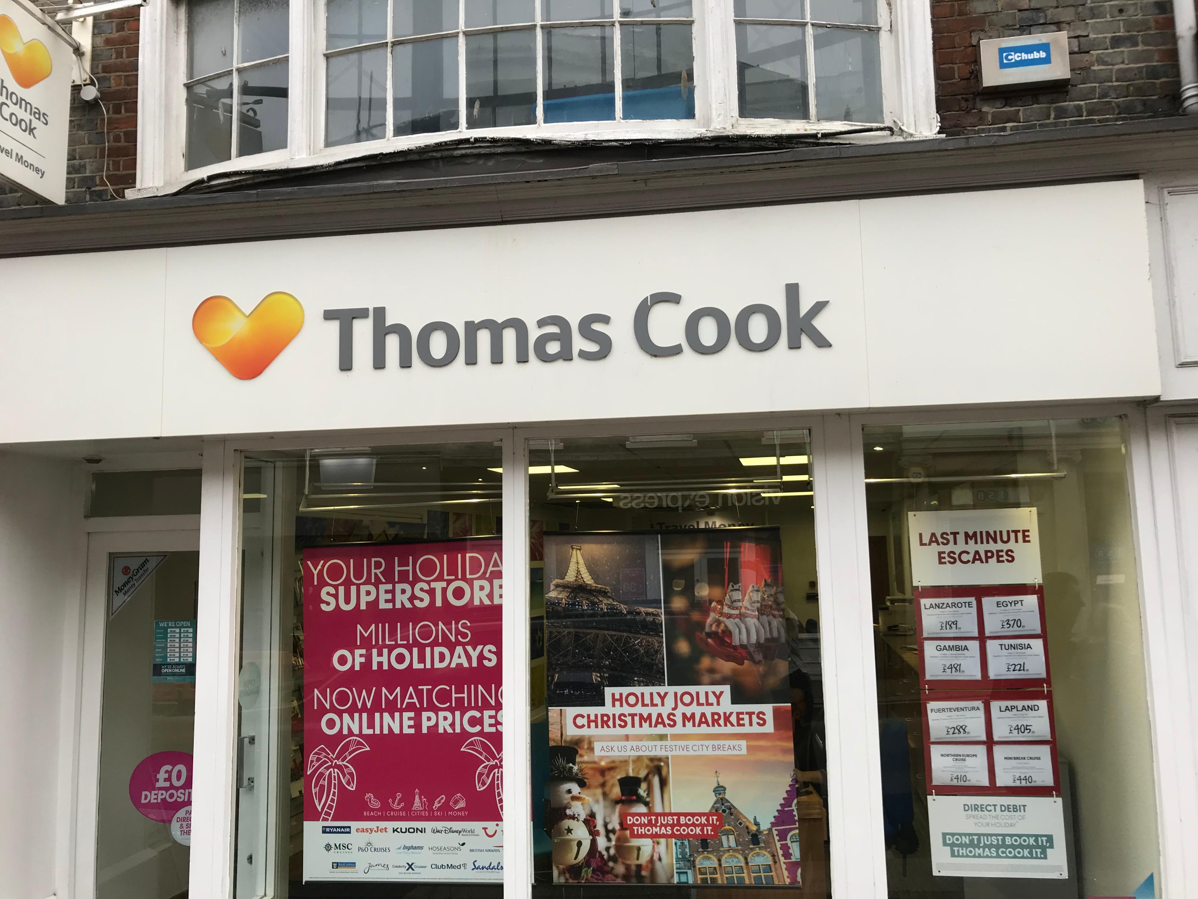 Images Thomas Cook Travel Store