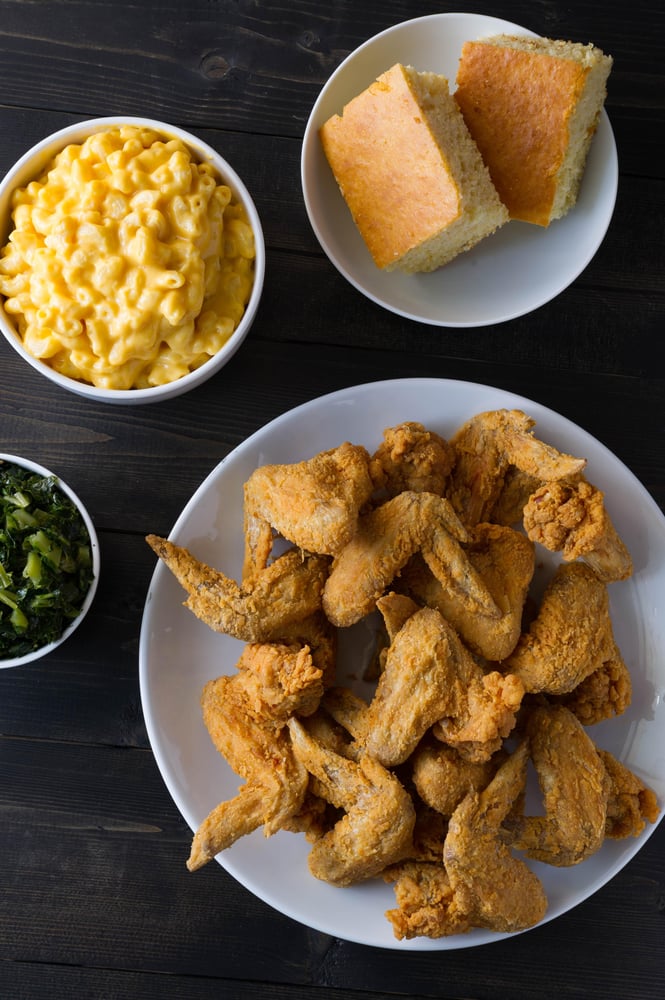 8 Wings + 4 Cornbread