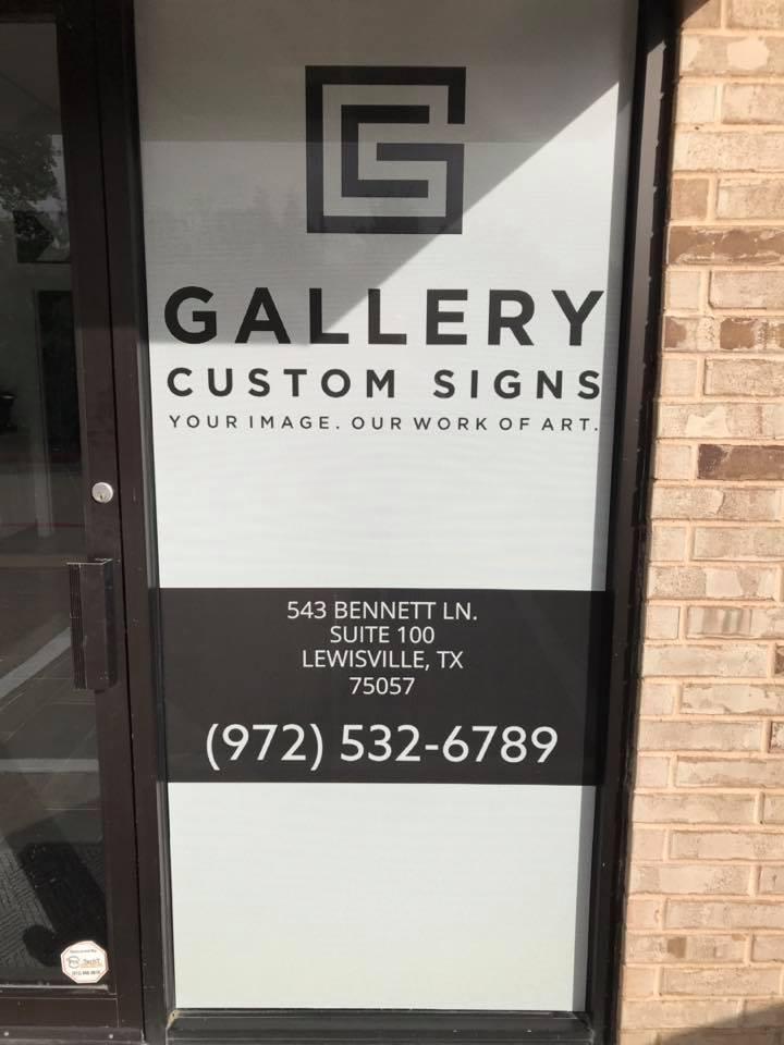 Gallery Custom Signs Photo
